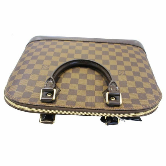 LOUIS VUITTON Alma MM Damier Ebene Satchel Bag - Picture 4 of 8